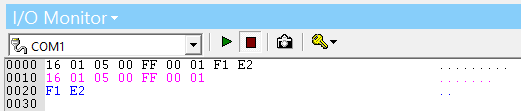 Viewing Unknown Received Data in OmniServer I/O Monitor